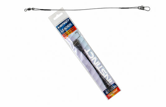 Instinct Trace Black Wire wth Interlock Snap IN136A [SIZ: