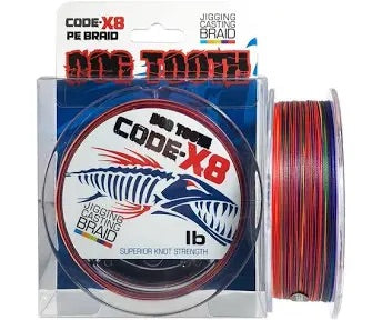 Dog Tooth Code X8 Jigging Braid 300m [LIN:50lb]