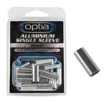 Optia Aluminium Single Sleeve Crimps [SIZ:1.2mm]