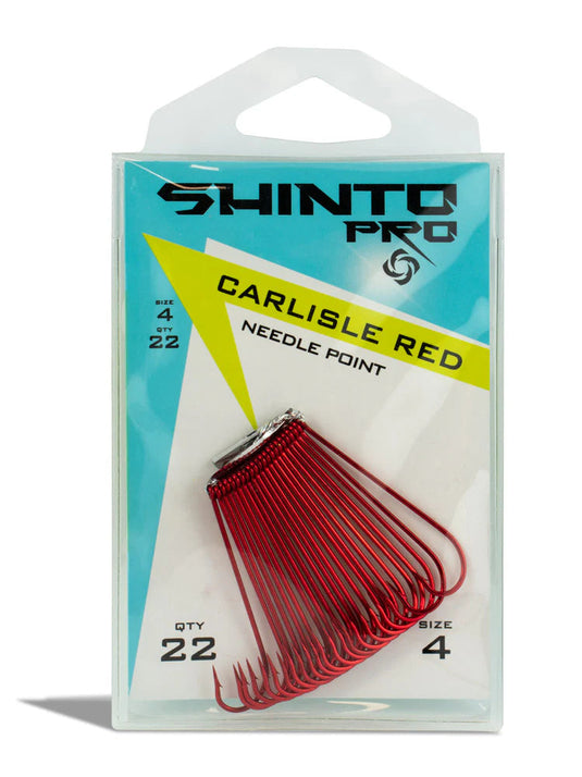Shinto Pro Carlisle Red Worm Hooks [SIZ: