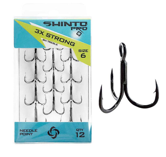 Shinto 3x Strong Needle Point Treble [SIZ: