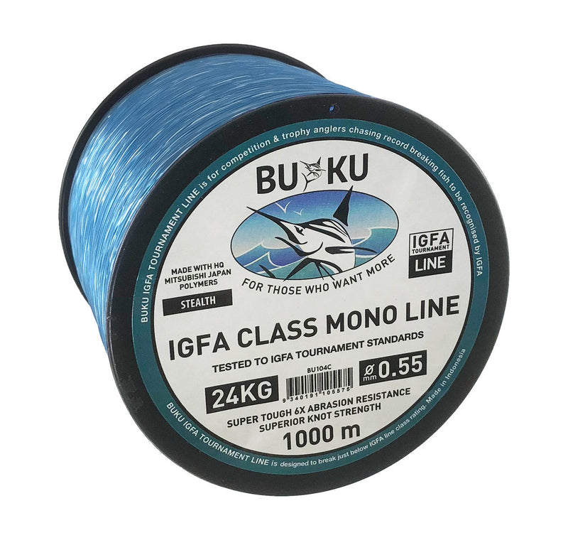Load image into Gallery viewer, Buku IGFA Class Mono Line 1000m [LIN:24kg]
