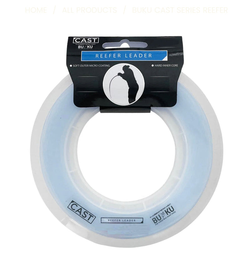 Load image into Gallery viewer, Cast Buku Reefer Leader [LIN:100m/60lb]
