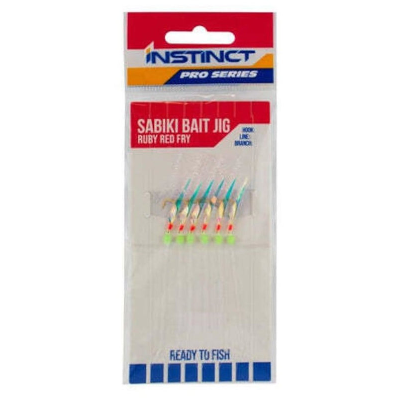 Load image into Gallery viewer, Instinct Sabiki Bait Jig [COL:Ruby Red/#2]
