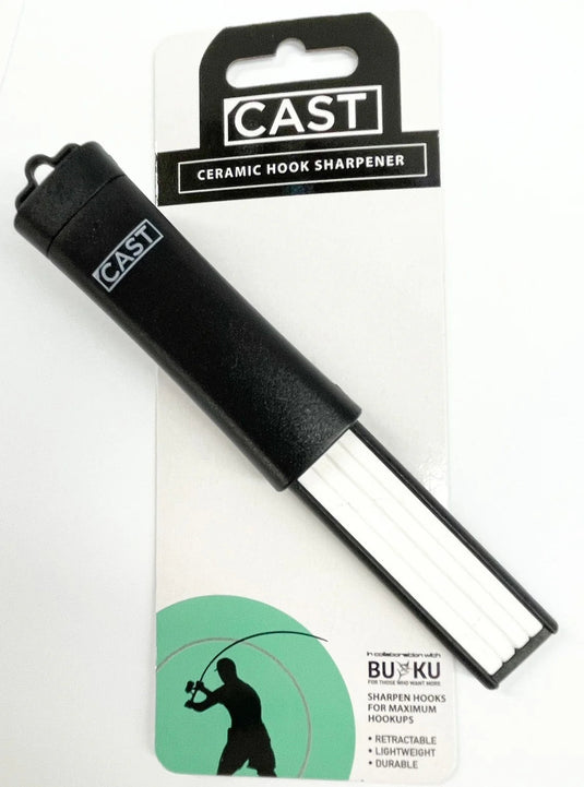 Cast Buku Ceramic Hook Sharpener