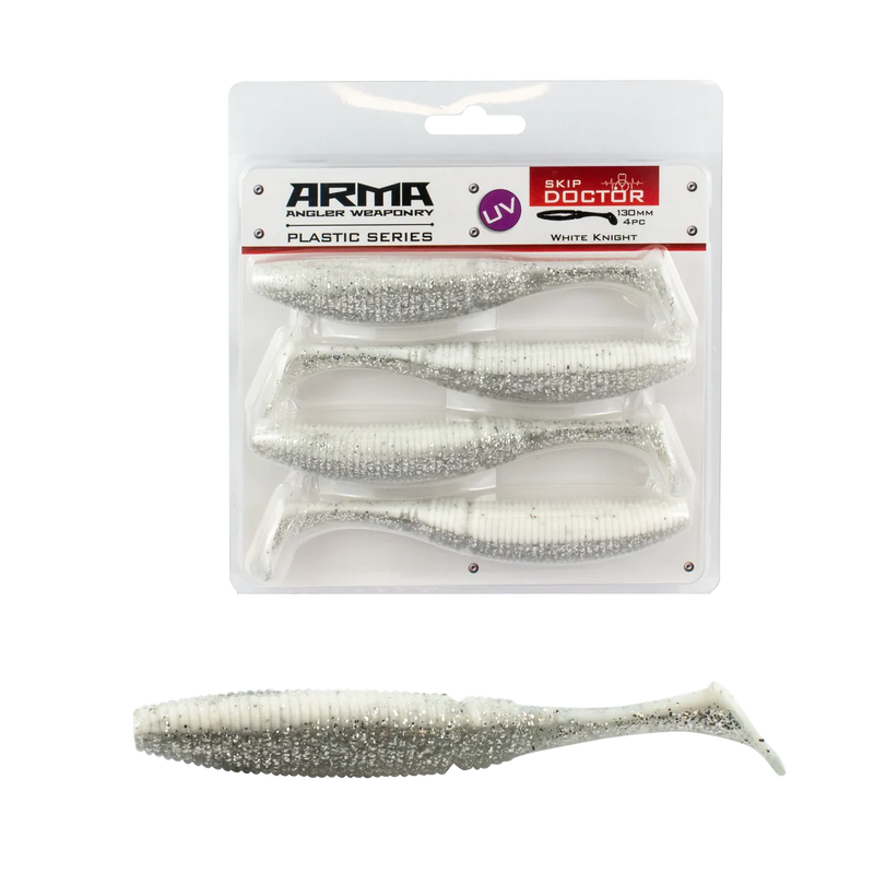 Load image into Gallery viewer, Arma Skip Doctor 130mm (4 Pack) [COL:White Knight]

