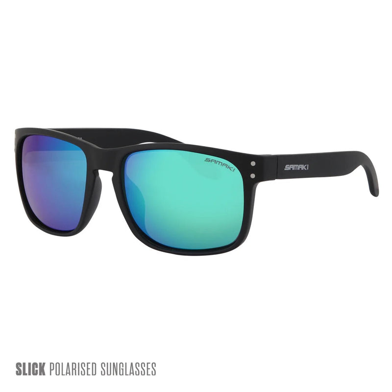 Load image into Gallery viewer, Samaki Sunglasses [STY:SlickWEIGHT Green Mirror]
