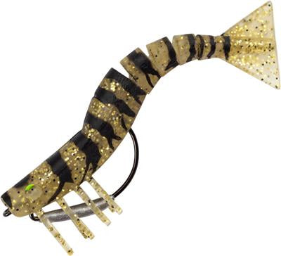 Load image into Gallery viewer, Samaki Live Shrimp 127mm [COL:Gold Glitter]
