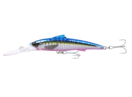 Samaki Pacemaker Minnow 140 DD [COL:Blue Pink Silver V2]