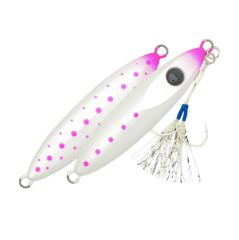 Load image into Gallery viewer, Fishcraft Trauma Jig 80g [COL:Pink Glow]
