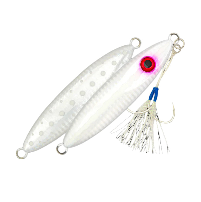 Load image into Gallery viewer, Fishcraft Trauma Jig 100g [COL:Silver Glow]
