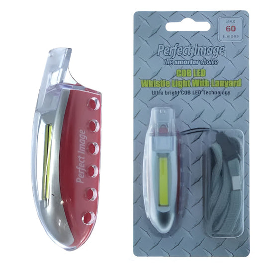 Perfect Image COB Led Whistle Light w Lanyard