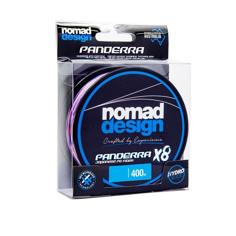 Load image into Gallery viewer, Nomad Panderra X8 Braid 400m - Purple Camo [LIN:20lb]
