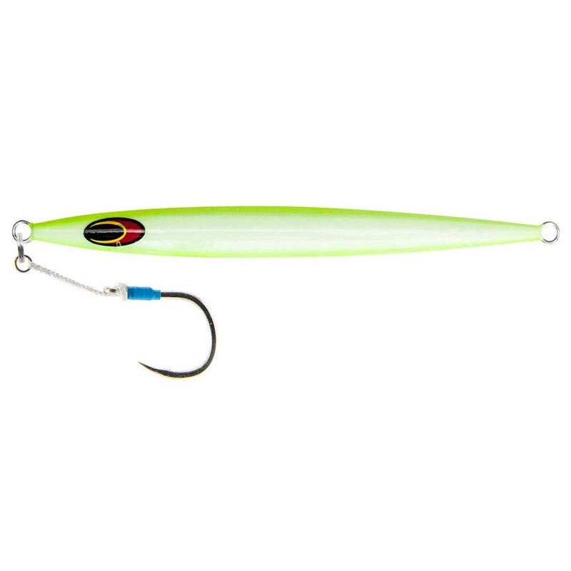 Load image into Gallery viewer, Nomad Streaker 200g Jig [COL:Chartreuse White Glow]
