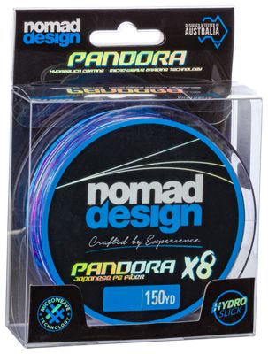 Nomad Panderra X8 Braid 150yds - Purple Camo [LIN:10lb]