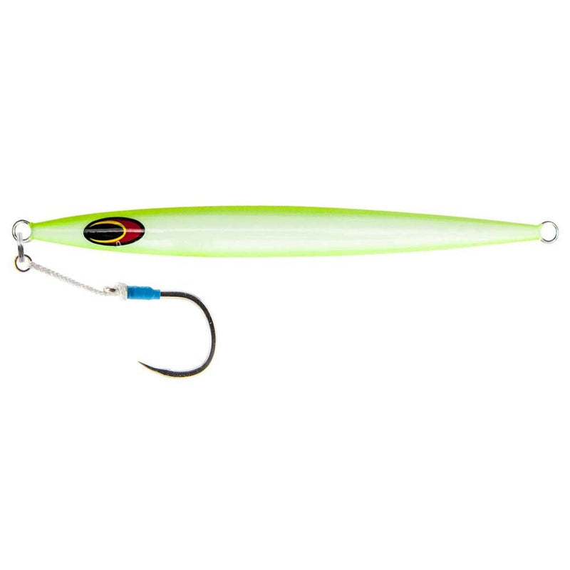 Load image into Gallery viewer, Nomad Streaker 160g Jig [COL:Chartreuse White Glow]
