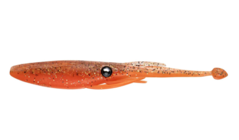 Load image into Gallery viewer, Nomad Live Ops Jerksquid Jerkshad 3.25" (6 Pack) [COL:Ultra Penny UV - UPUV]
