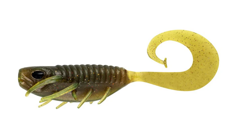 Load image into Gallery viewer, Nomad Live Ops Radiax Grub 2.25" (6 Pack) [COL:Motor Oil UV - MOUV]
