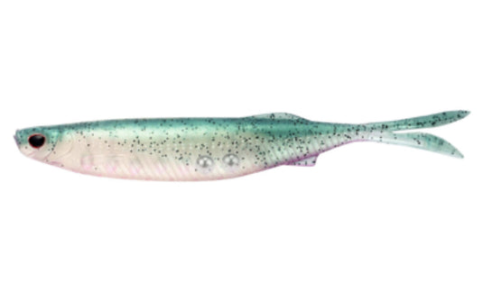 Nomad Live Ops Fallout Minnow with Adjusta-Ball 4.25" (4 Pack) [COL:Green Wakasagi - GWAK]