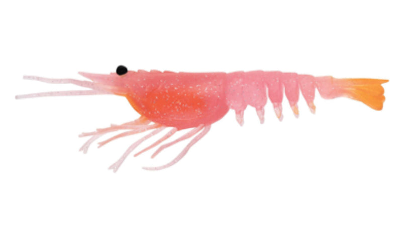 Load image into Gallery viewer, Nomad Live Ops Switcher Shrimp 4.25" (4 Pack) [COL:Pink Swagger - PSWAG]
