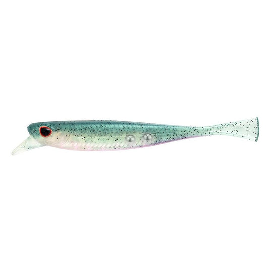 Nomad Live Ops Cobra Finesse Jerkshad 3.75" (5 Pack) [COL:Green Wakasagi]