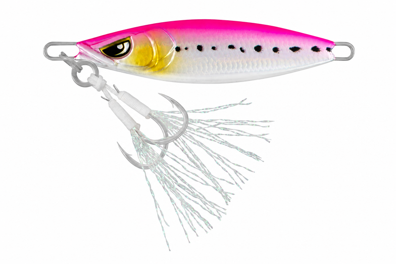Load image into Gallery viewer, Nomad Buffalo Junior Micro Jig - 12g [COL:Pink Sardine]
