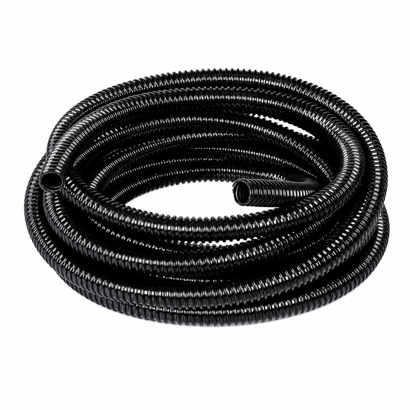Load image into Gallery viewer, Wildtrak Portable 10m Waste Hose Outdoor Camping/Travel for Caravan/RV Black
