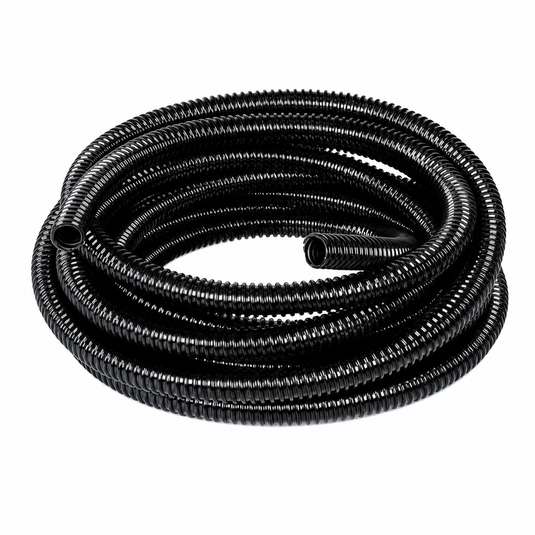 Wildtrak Portable 10m Waste Hose Outdoor Camping/Travel for Caravan/RV Black