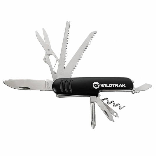 Wildtrak 15 in 1 Multitool with Army Knife