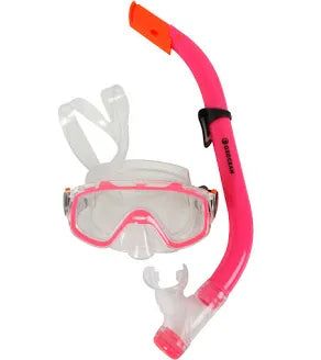 OzOcean Mask & Snorkel Set Kids - SHELLY Pink 