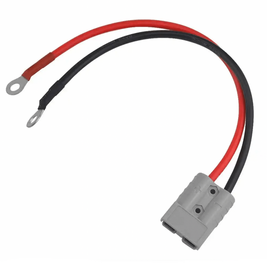 Wildtrak Anderson Style Connector with 8mm Eyelet Terminals 30cm