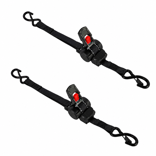 Wildtrak Ratchet Tie Down Strap 2pk 5mx2.5cm