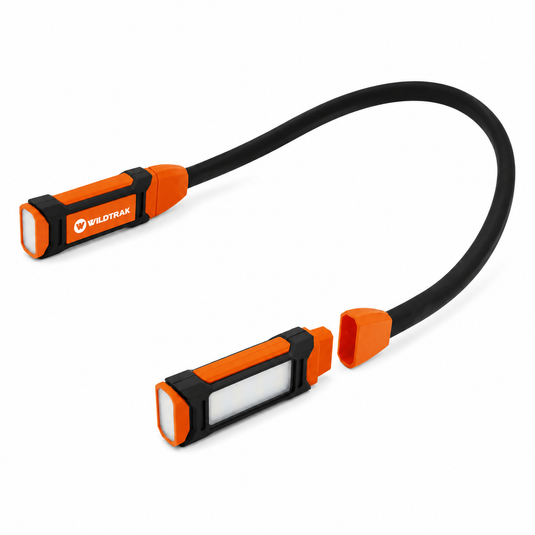 Wildtrak Rechargeable 400LM LED Detached Neck Light and Torch 