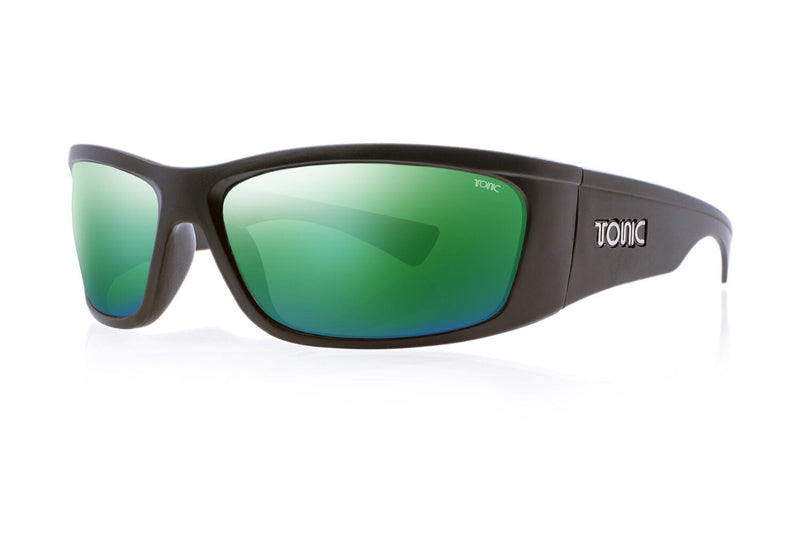 Load image into Gallery viewer, TONIC Eyewear - SHIMMER [COL:Matte Black LEN:Green Mirror]
