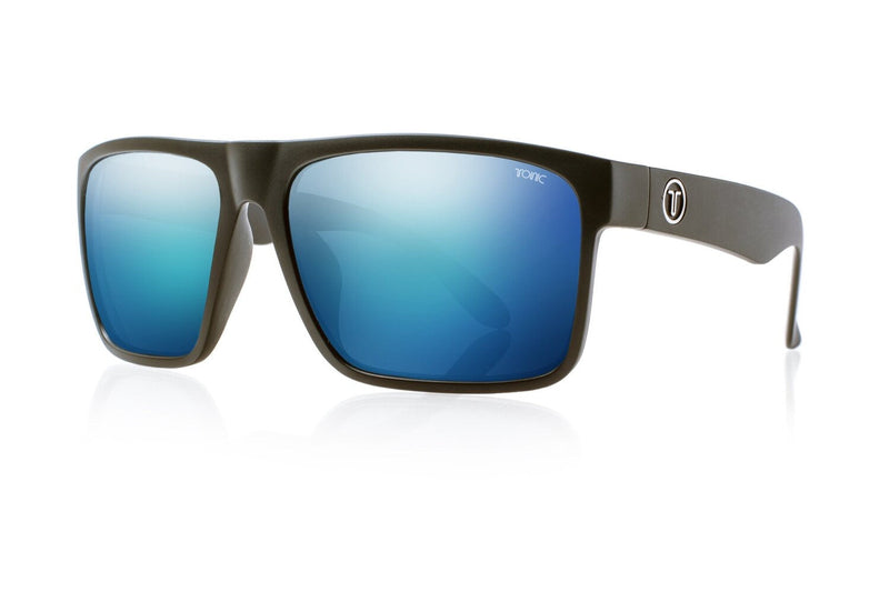 Load image into Gallery viewer, TONIC Eyewear - OUTBACK [COL:Matte Black LEN:Blue Mirror]
