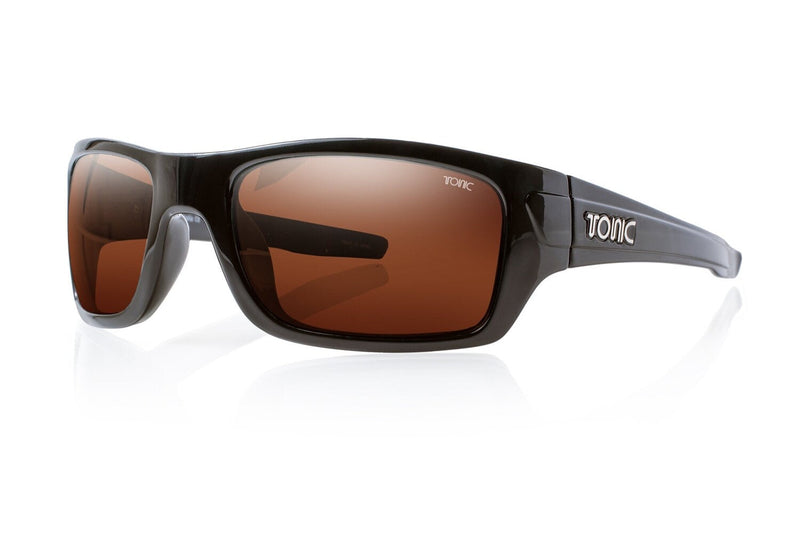 Load image into Gallery viewer, TONIC Eyewear - TRAKKER [COL:Matte Black LEN:Copper Photochromic]
