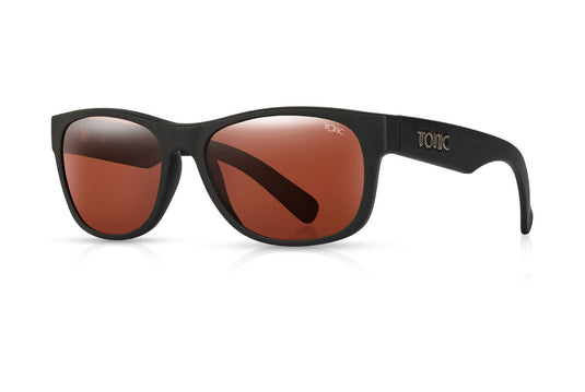 TONIC Eyewear - WAVE [COL:Matte Black LEN:Copper Photochromic]