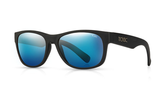 TONIC Eyewear - WAVE [COL:Matte Black LEN:Blue Mirror]