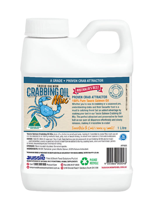 Tassie Salmon Crabbing Oil Mix [SIZ:1lt]