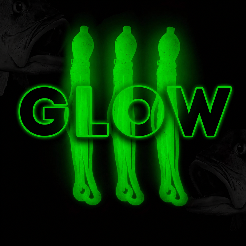 Load image into Gallery viewer, Vexed Occy Head Skirts 4" - 3pk [COL:Full Glow]
