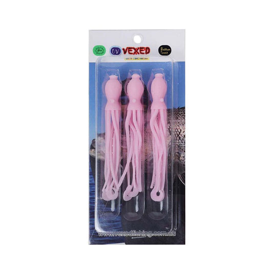 Vexed Occy Head Skirts 4" - 3pk [COL:Pink Glow]