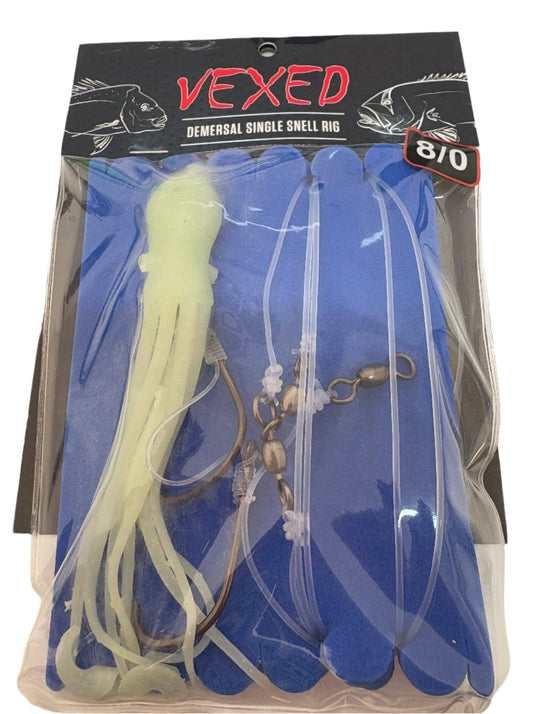 Vexed Demersal Single Snell Rig [SIZ:5/0]