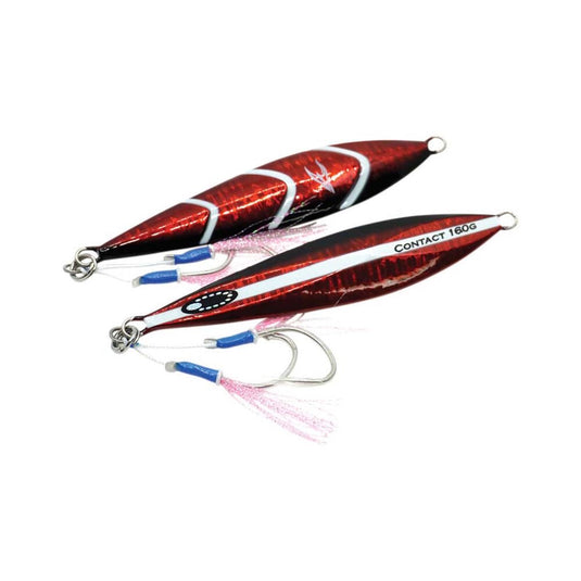 Ocean's Legacy Hybrid Contact Jigs [WEI:200g COL:Red]