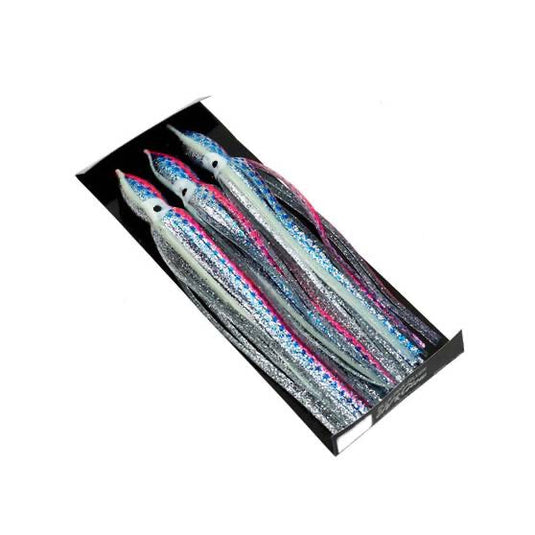 Ocean's Legacy Tako Bait Skirts [COL:Blue Pink Silver Glow]