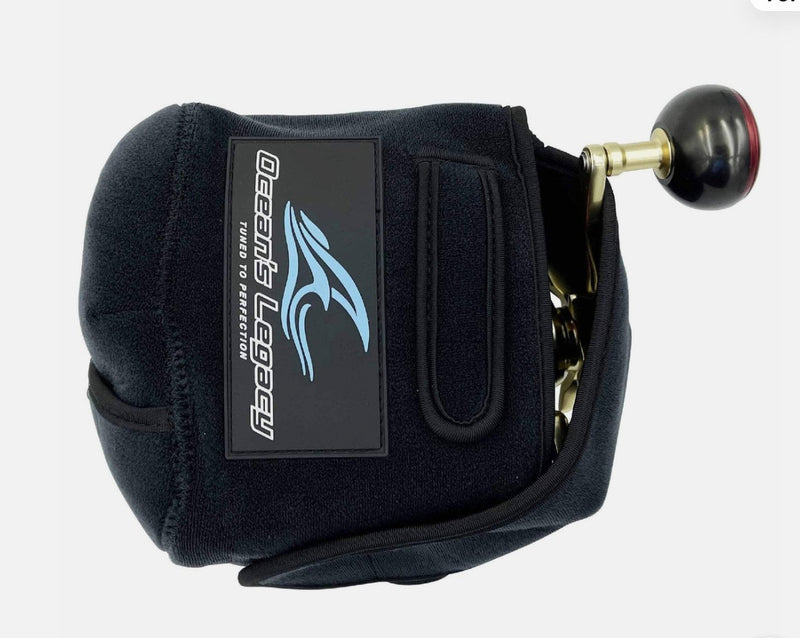 Load image into Gallery viewer, Ocean's Legacy Reel Pouch [POU:Electric Reel Pouch]
