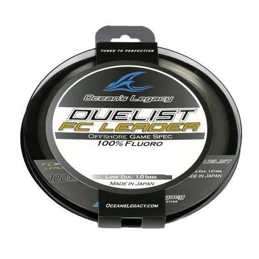 Ocean's Legacy Duelist Fluoro Carbon Leader 50m [LIN:12lb]