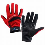 Ocean's Legacy Jigging Casting Gloves - Red [SIZ:M]