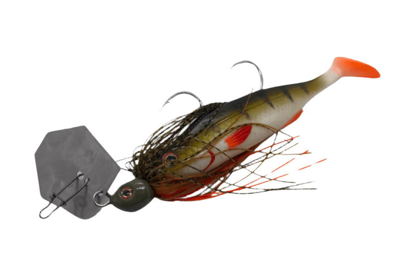 Load image into Gallery viewer, Spin Wright Beast Grunta 7" 1oz [COL:Hotwing]
