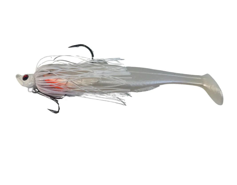 Load image into Gallery viewer, Spin Wright Swim Jig X Irukandji 7" 1/2oz [COL:Fracture]
