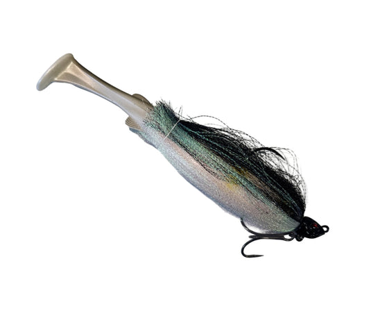 Spin Wright 1/2oz Fluffball x psx Raijin 220 [COL:Gizzard Shad]